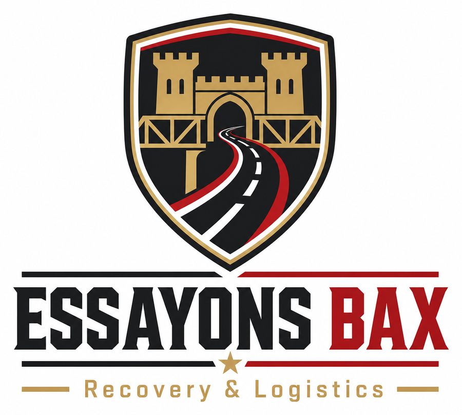 Essayons BAX Recovery & Logistics logo